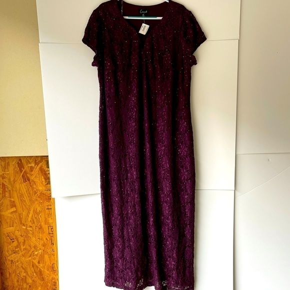 ($109) Connected Apparel Women's Plus Size Formal Evening Party Prom Dress, 14W - Picture 4 of 14